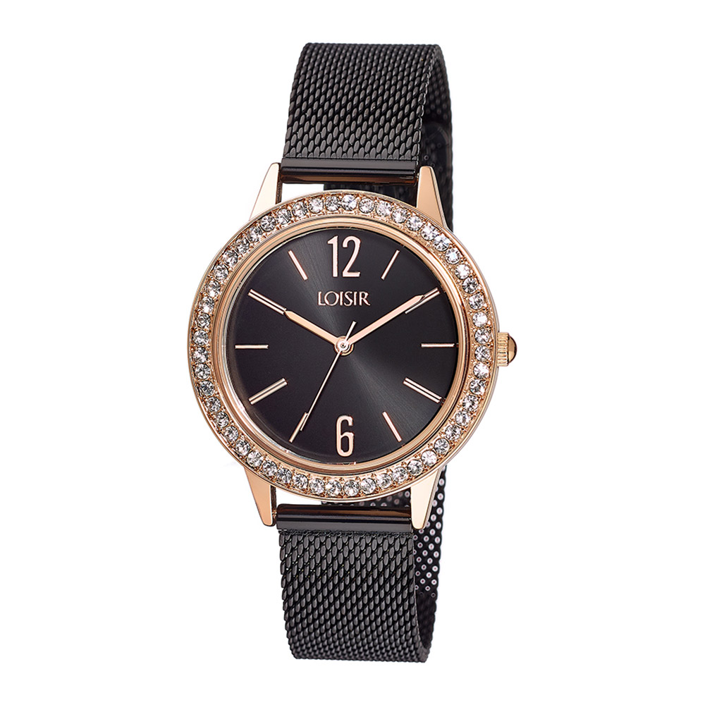 Ρολόι Γυναικείο Black Bracelet Loizir 11L05-00579