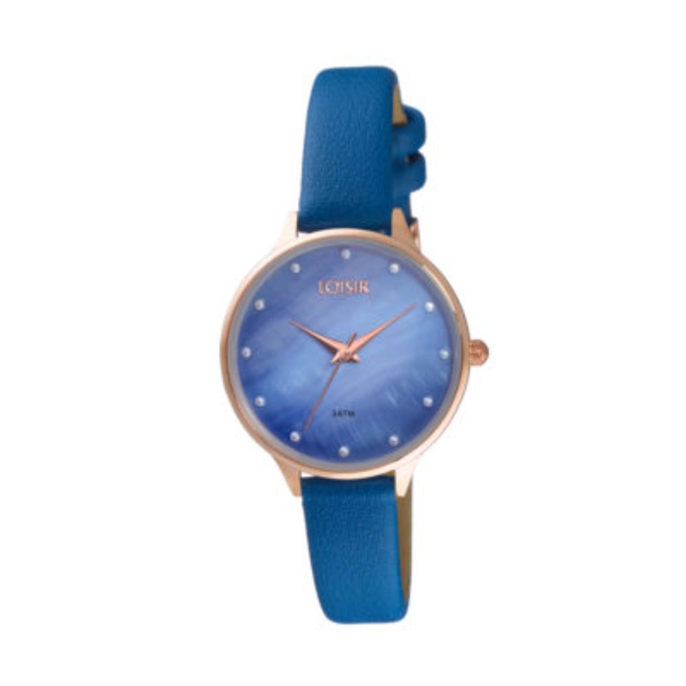Ρολόι Γυναικείο με Λουρί Μπλε, Loizir, κωδ.11L65-00270
