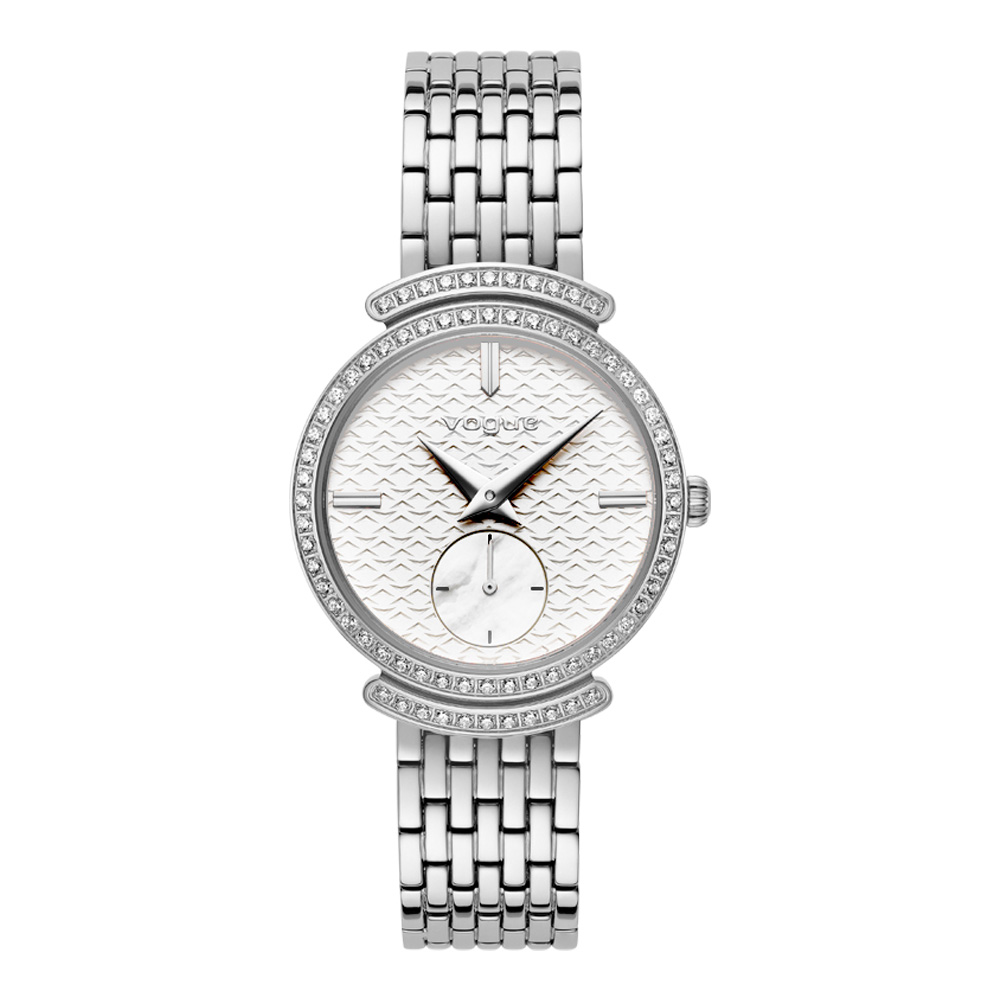 Ρολόι Γυναικείο Ασημί Bracelet Stainless Steel Vogue 2020612781