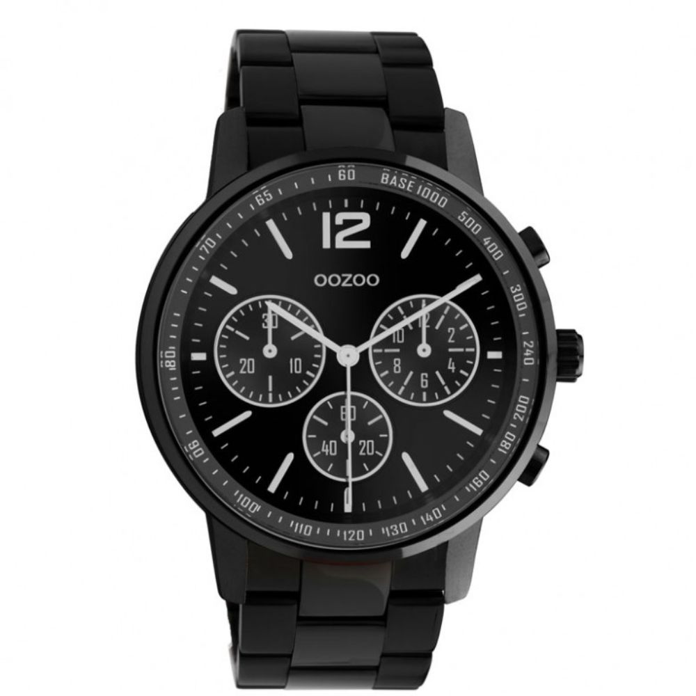 Ρολόι Unisex  Black Bracelet Oozoo C10853