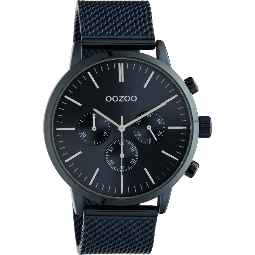 Ρολόι Ανδρικό Blue Bracelet Oozoo C10912