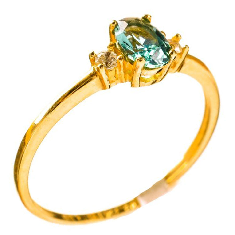 Δακτυλίδι με zirgon σε Κίτρινο Χρυσό κ14 Ν54 Psomas ΔΤ0677