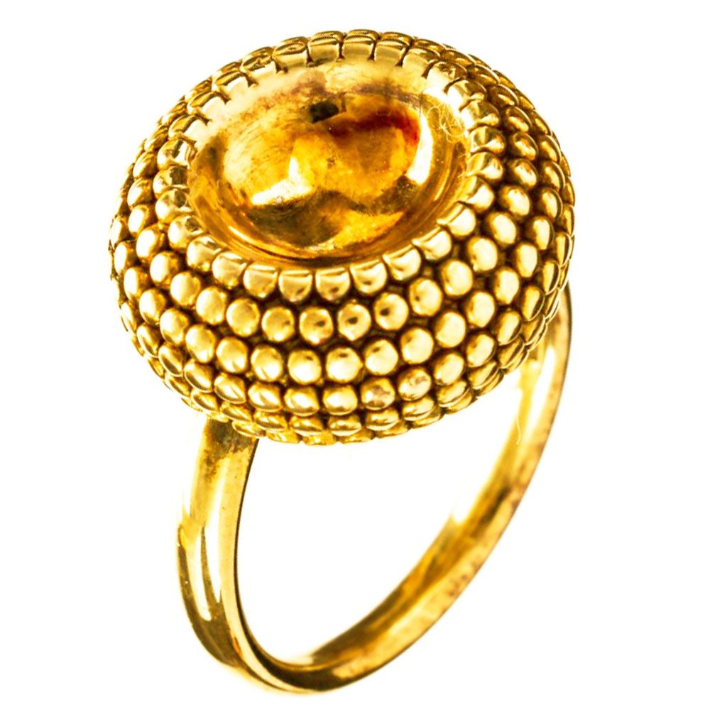 Δακτυλίδι Επίχρυσο Κίτρινο 925 Νο55 Gatsa κωδ ΔΑ1509
