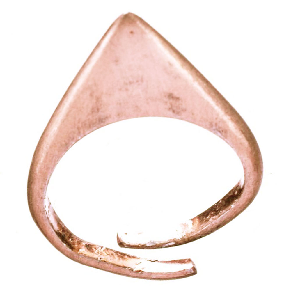 Δακτυλίδι Μυτερό Επίχρυσο Ροζ 925 Νο46 Gatsa κωδ ΔΑ1536