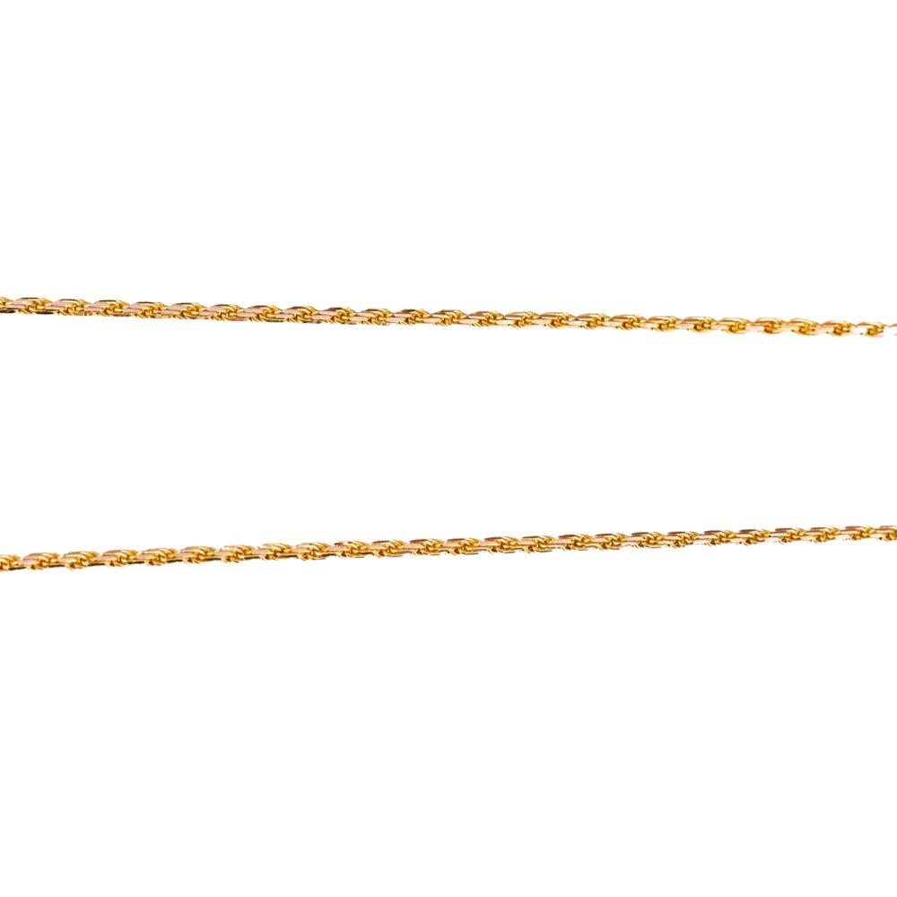 Αλυσίδα Λαιμού Χρυσή Δίχρωμη με μήκος 40cm κ14 Gatsa κωδ ΑΛ2028