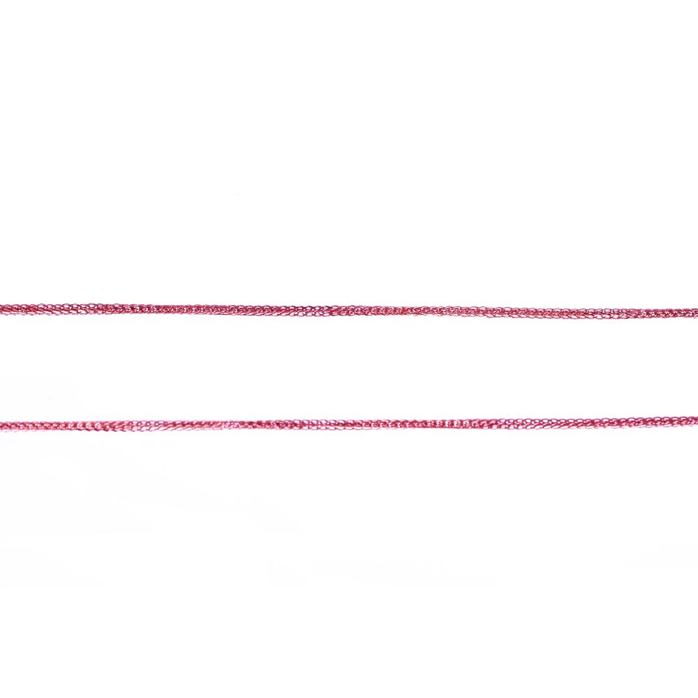 Αλυσίδα Λαιμού Ροζ Χρυσή με μήκος 45cm κ14 Gatsa κωδ ΑΛ2048