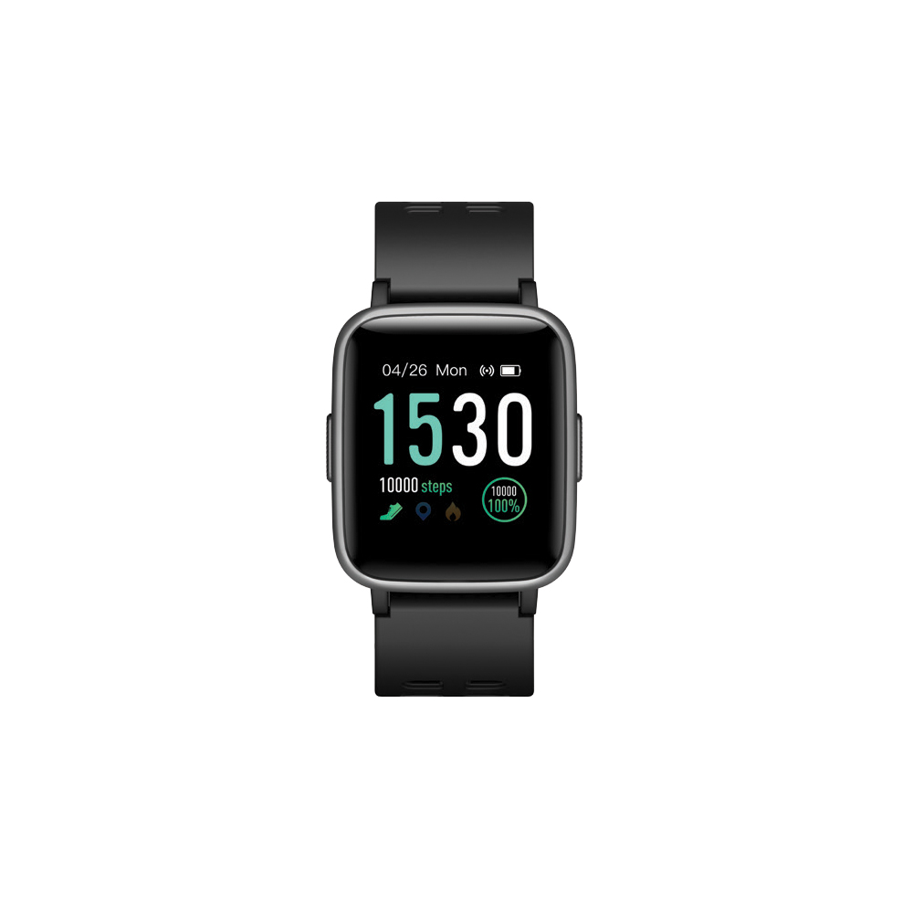Ρολόι Μαύρο Smartwatch Silicone Strap, JMSMART, κωδ. PJS0001N