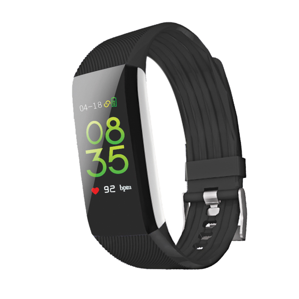 Ρολόι Μαύρο Smartwatch Silicone Strap, JMSMART, κωδ. PJS0002N