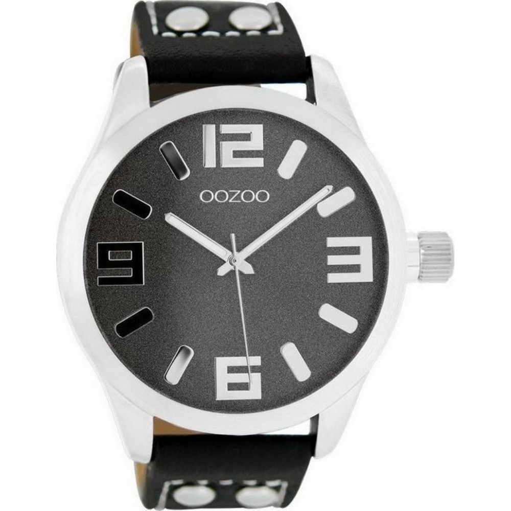 Ανδρικό Ρολόι Oozoo με λουρί μαύρο c8463