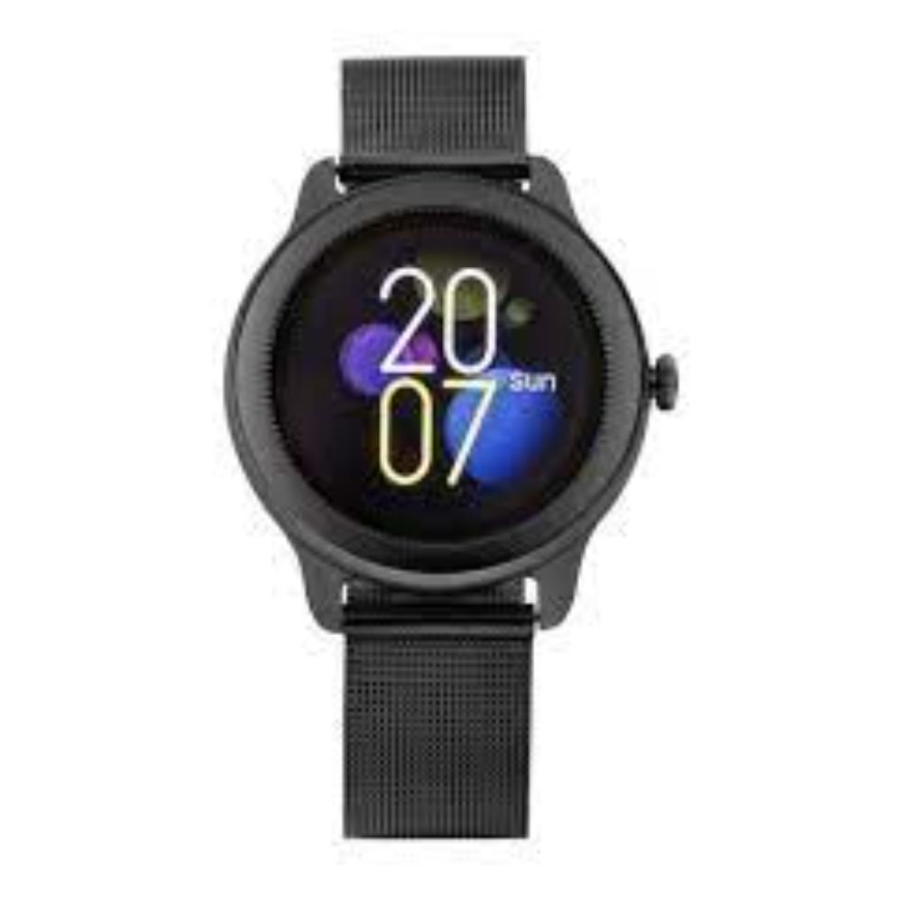 Ρολόι Black Stainless Steel στρόγγυλο Smartwatch Jmsmart PJS0009N