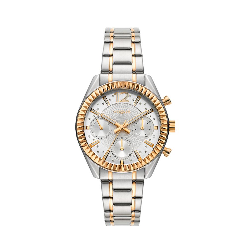 Ρολόι Γυναικείο Δίχρωμο Bracelet Stainless Steel Vogue 2020612572