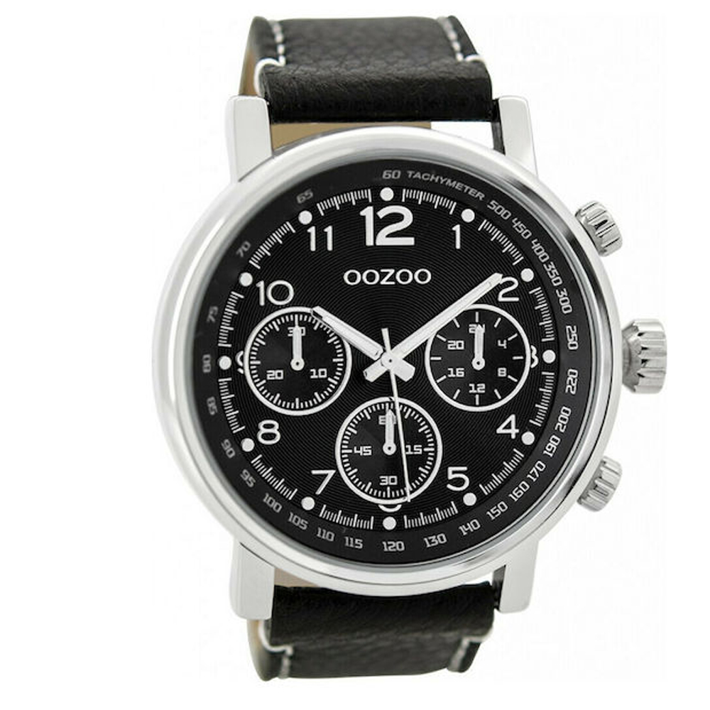 Ρολόι Ανδρικό Black Strap Oozoo c9459